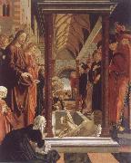 PACHER, Michael Resurrection of Lazarus Spain oil painting artist